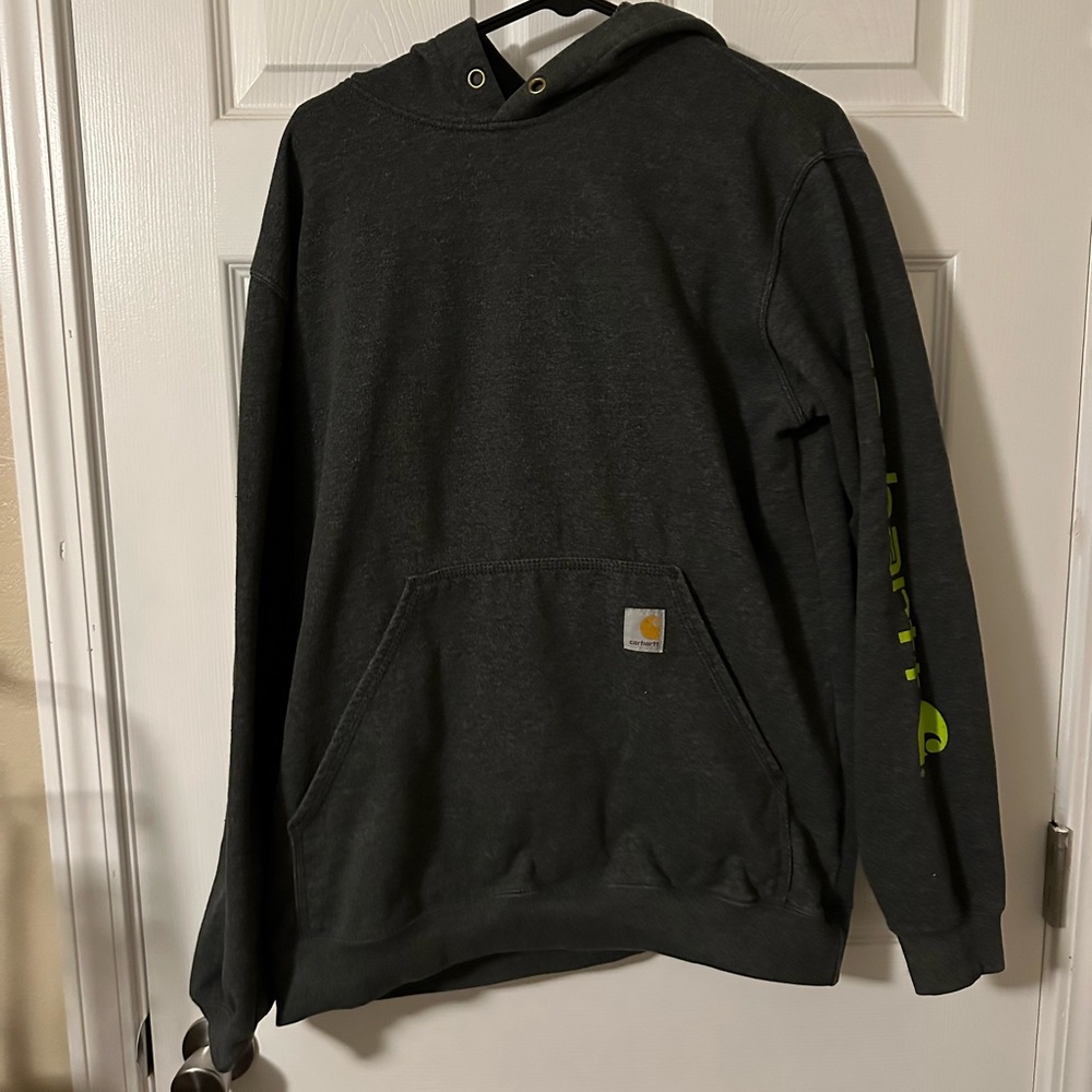Carhartt Men's Grey Hoodie